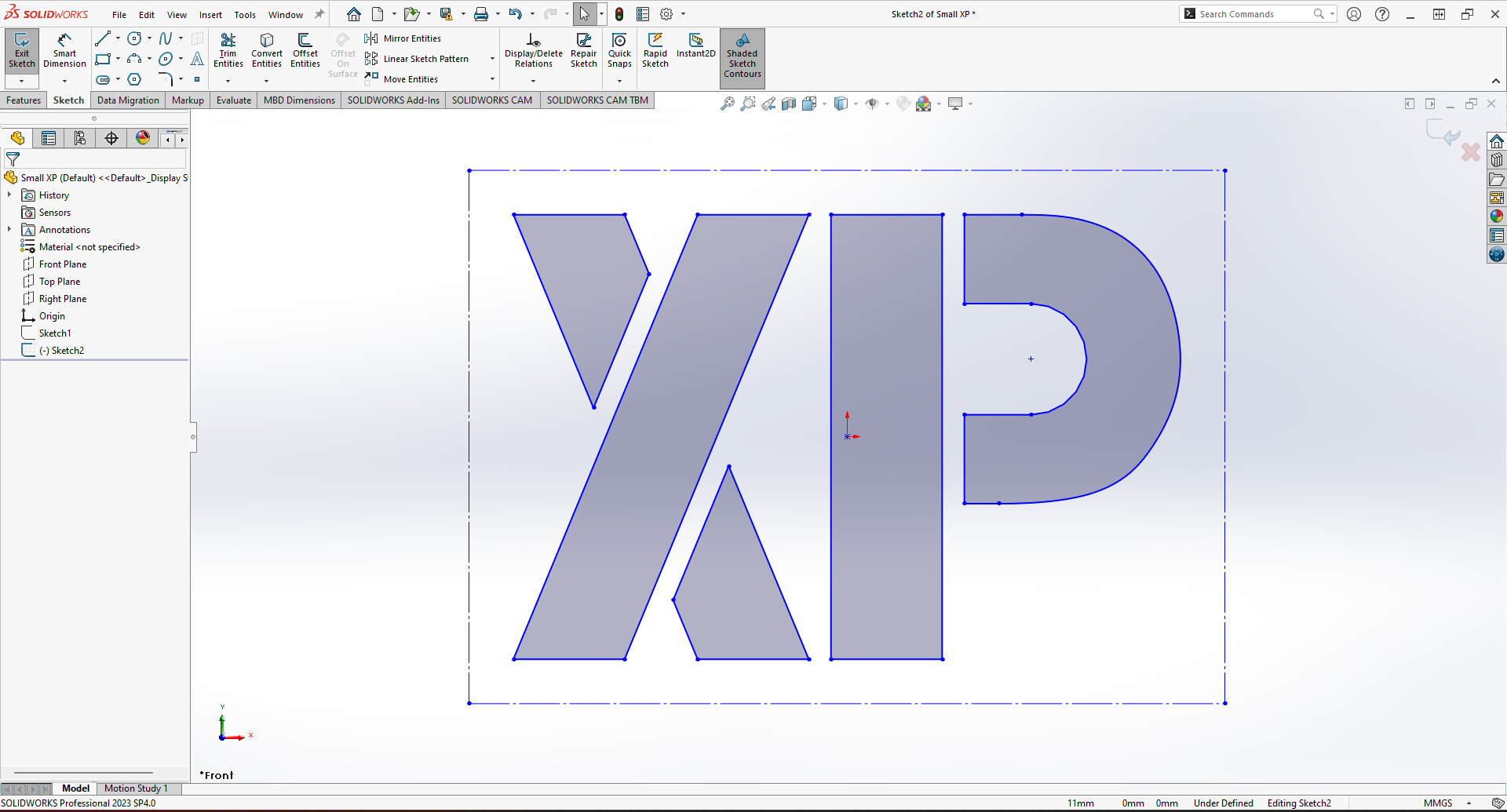 importation du plan dans le logiciel
